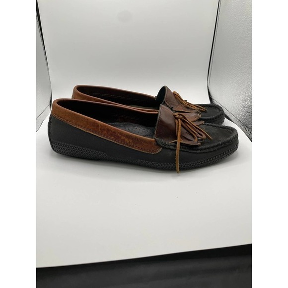 COLE HAAN Men\'s Loafers Dress Shoes Leather Brown Black Size 12 main image 10